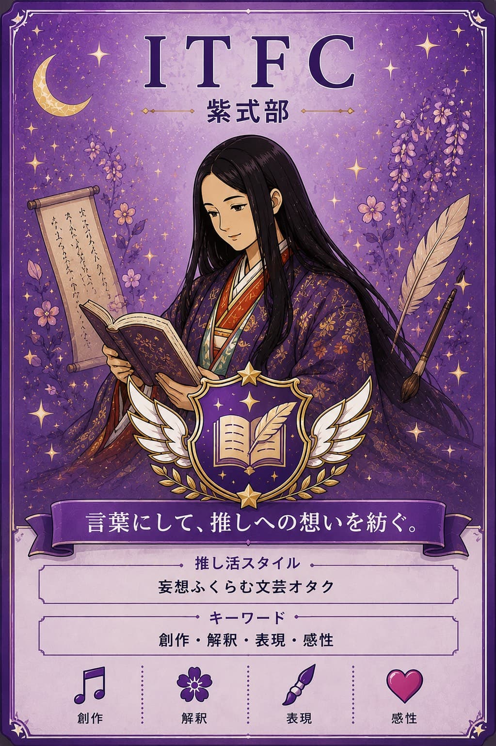 紫式部(ITFC)の偉人カード